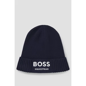 Boss Equestrian FISHERMAN BEANIE UNISEX SÖTÉTKÉK