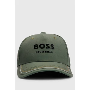 Boss Equestrian Klasszik baseball sapka OLÍVAZÖLD