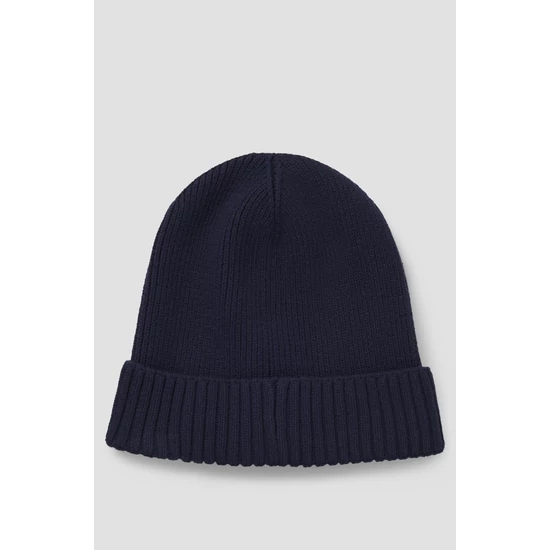 Boss Equestrian FISHERMAN BEANIE UNISEX SÖTÉTKÉK