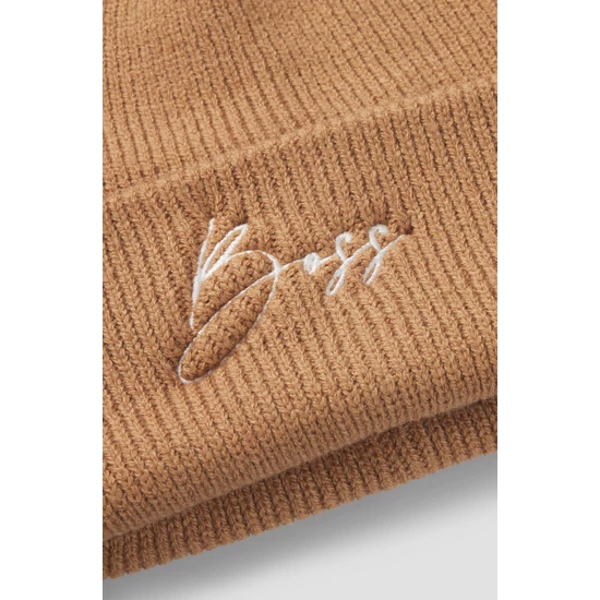 Boss Equestrian téli sapka UNISEX BÉZS