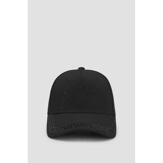 Boss Equestrian köves baseball sapka FEKETE 2025FW