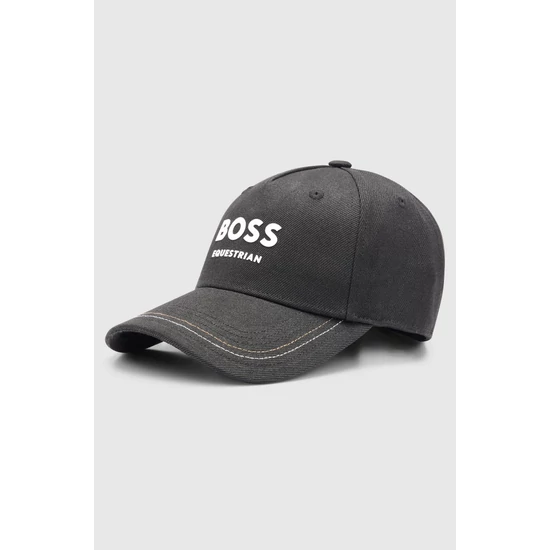 Boss Equestrian Klasszik baseball sapka FEKETE