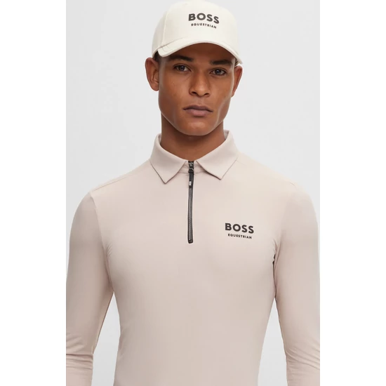 Boss Equestrian Klasszik baseball sapka BÉZS