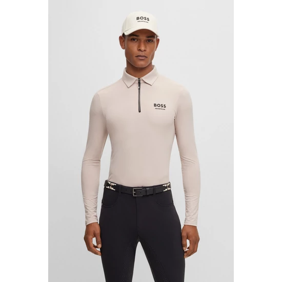 Boss Equestrian Klasszik baseball sapka BÉZS