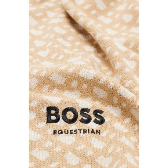 Boss Equestrian Monogram sál BÉZS