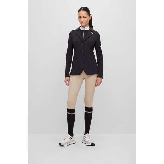 Boss Equestrian Evy hosszú ujjú női versenying FEKETE