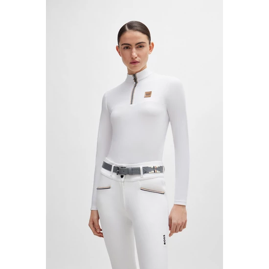Boss Equestrian Signature Polo öv SZÜRKE