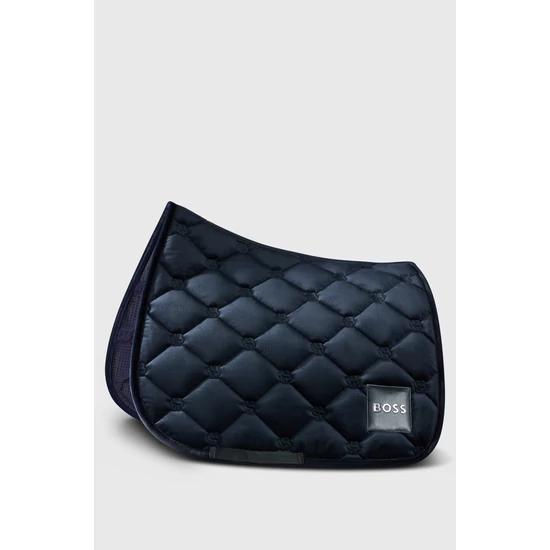 Boss Equestrian bársony díjlovas nyeregalátét FEKETE