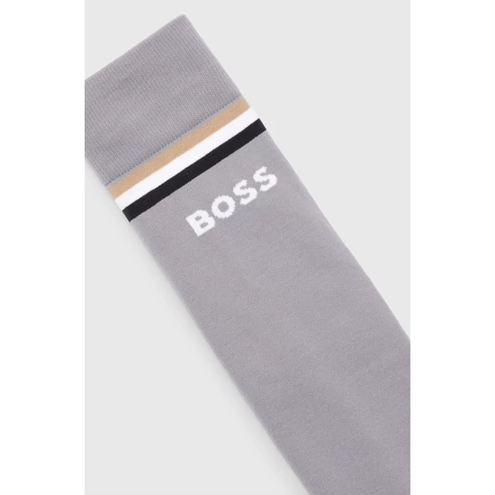 Boss Equestrian Klasszik zokni SZÜRKE