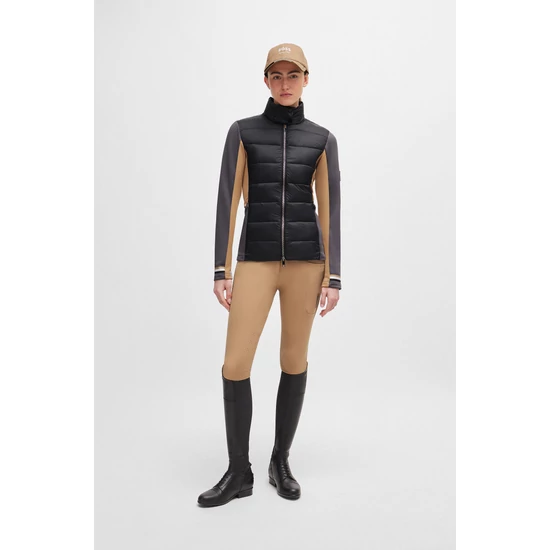 Boss Equestrian hímzett baseball sapka BÉZS