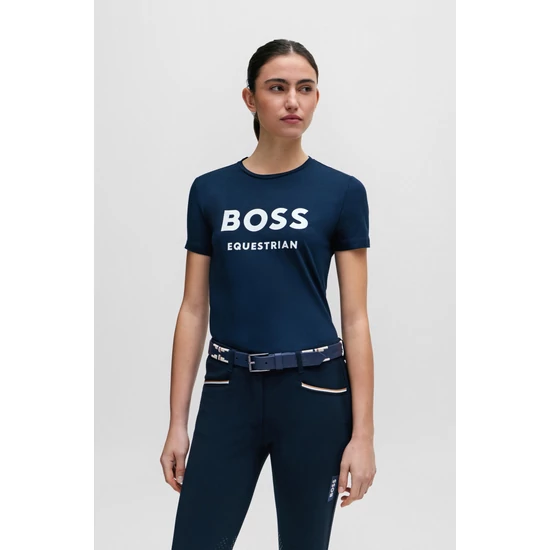 Boss Equestrian Signature Polo öv SÖTÉTKÉK