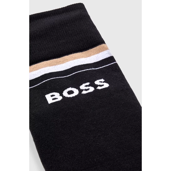 Boss Equestrian Klasszik nyári zokni FEKETE