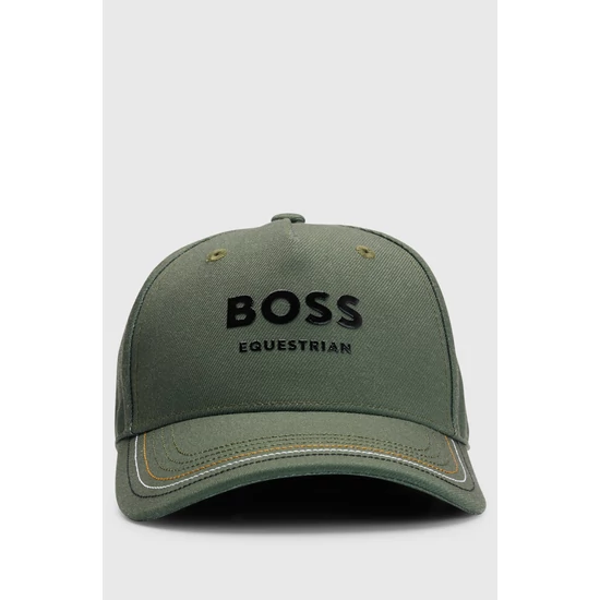 Boss Equestrian Klasszik baseball sapka OLÍVAZÖLD