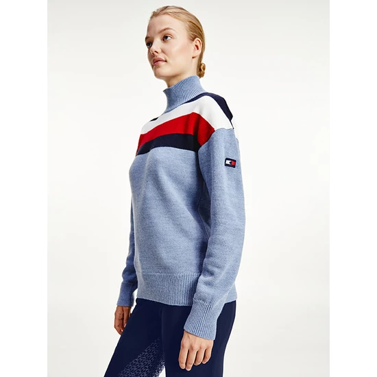 Tommy Hilfiger magas nyakú női pulóver