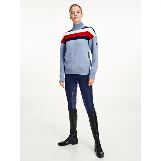 Tommy Hilfiger magas nyakú női pulóver