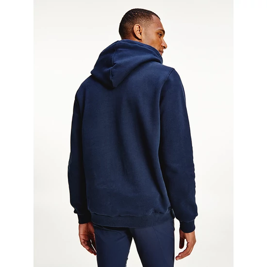 Tommy Hilfiger kapucnis férfi pulóver logóval