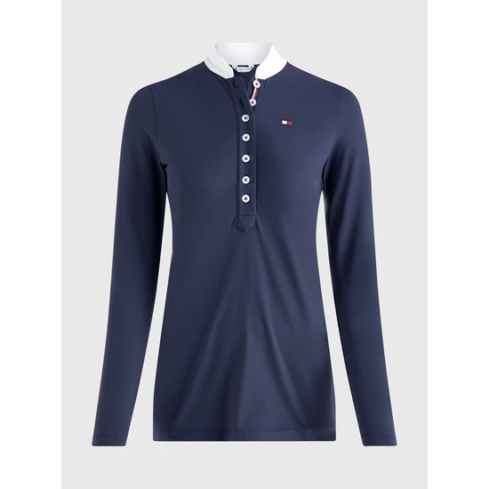 Tommy Hilfiger hosszú ujjú versenying SÖTÉTKÉK