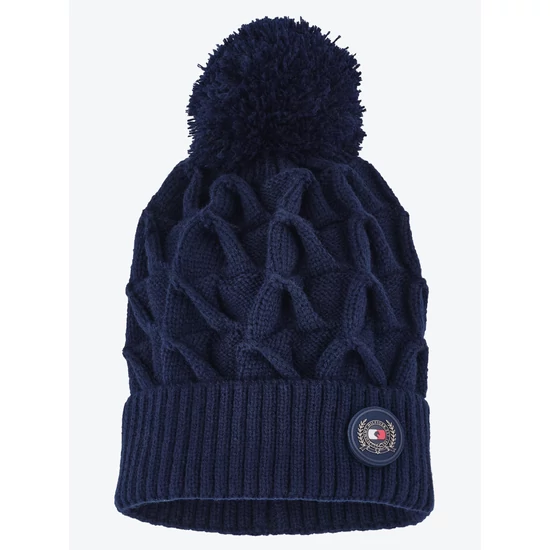 Tommy Hilfiger női sapka puha bojttal SÖTÉTKÉK 