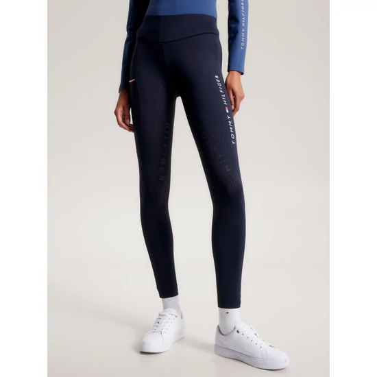 Tommy Hilfiger Elmira TÉLI Leggings SÖTÉTKÉK (full grip)