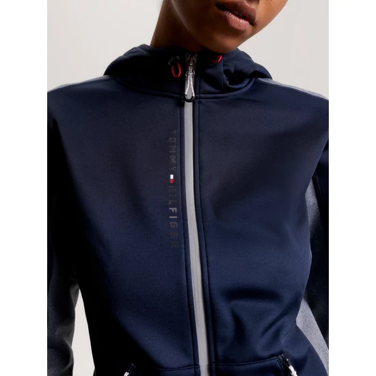 Tommy Hilfiger női softshell dzseki SÖTÉTKÉK