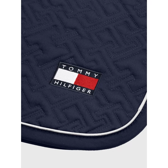 Tommy Hilfiger Oxford steppelt díjlovas nyeregalátét SÖTÉTKÉK