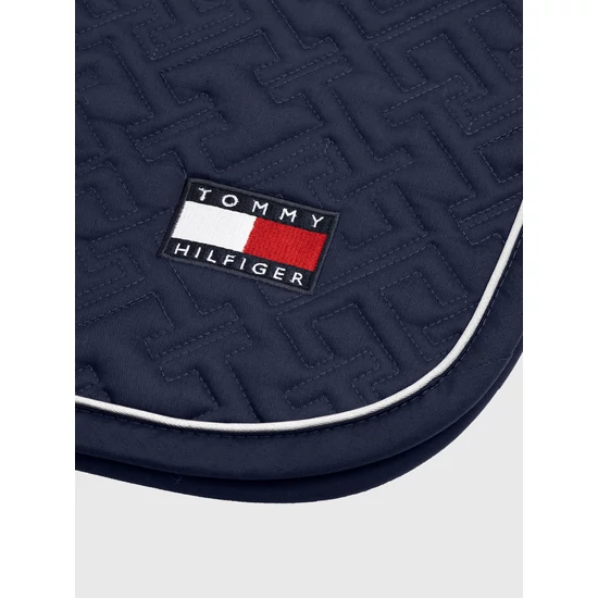 Tommy Hilfiger Oxford steppelt ugró nyeregalátét SÖTÉTKÉK