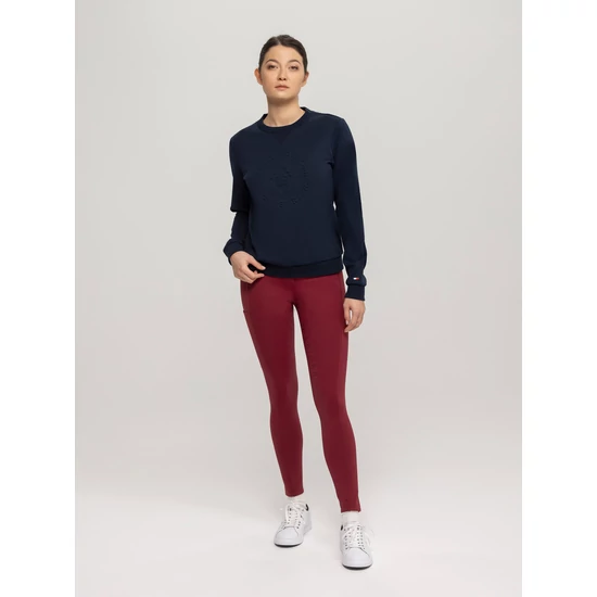 Tommy Hilfiger Illinois női pulóver logóval