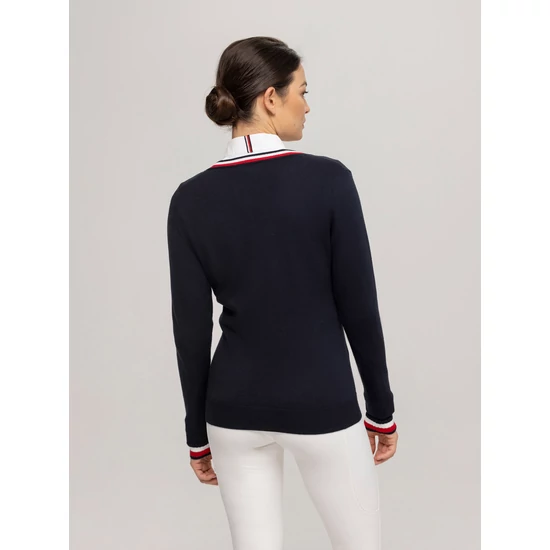 Tommy Hilfiger Indiana V-nyakú női pulóver