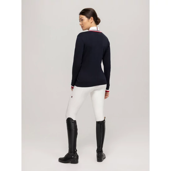Tommy Hilfiger Indiana V-nyakú női pulóver