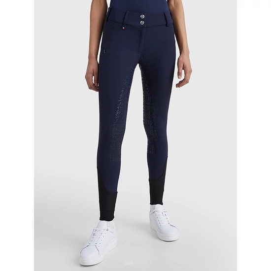 Tommy Hilfiger PRO lovaglónadrág SÖTÉTKÉK (full grip)