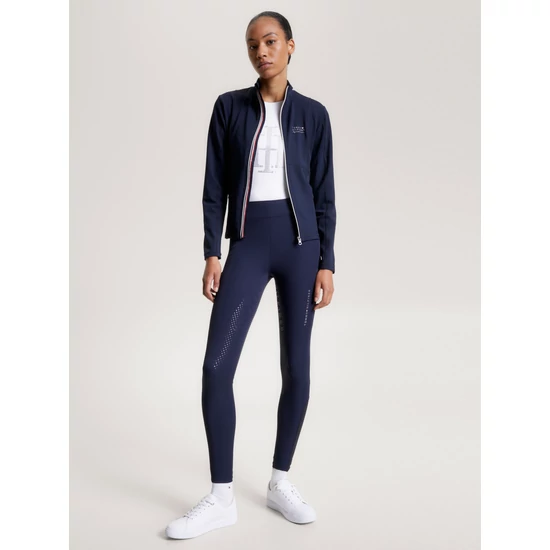 Tommy Hilfiger Hibrid lovaglónadrág SÖTÉTKÉK (full grip)