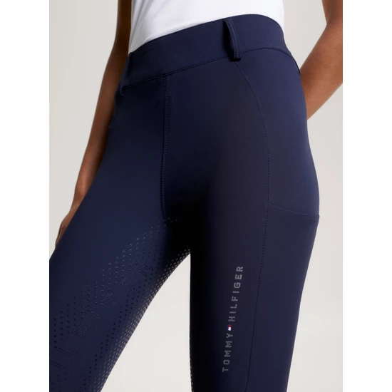 Tommy Hilfiger Hibrid lovaglónadrág SÖTÉTKÉK (full grip)
