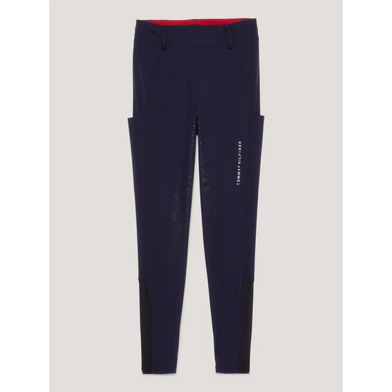 Tommy Hilfiger Hibrid lovaglónadrág SÖTÉTKÉK (full grip)