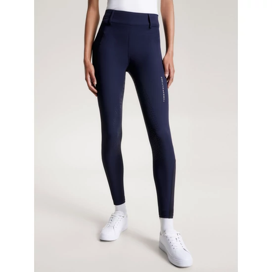 Tommy Hilfiger Hibrid lovaglónadrág SÖTÉTKÉK (full grip)