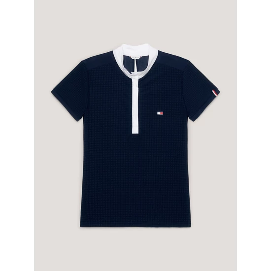 Tommy Hilfiger rövid ujjú légáteresztős női versenying SÖTÉTKÉK