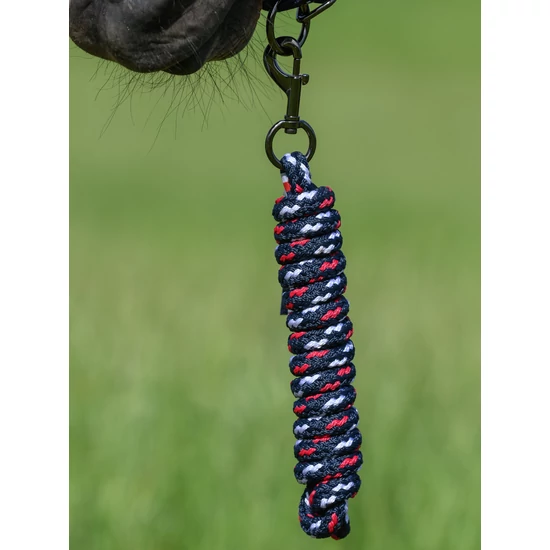 Tommy Hilfiger kötőfék vezetőszárral OLÍVAZÖLD