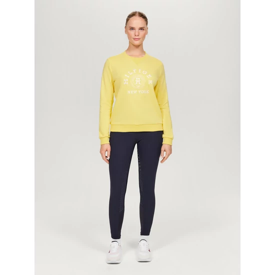 Tommy Hilfiger Evans női pulóver CITRONELLA