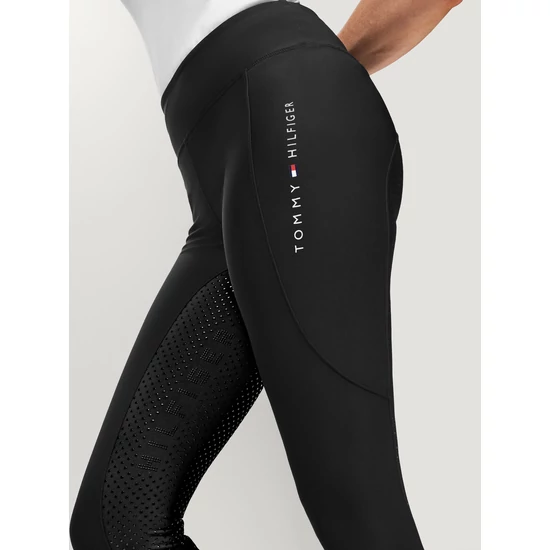 Tommy Hilfiger Devon leggings FEKETE (full grip)