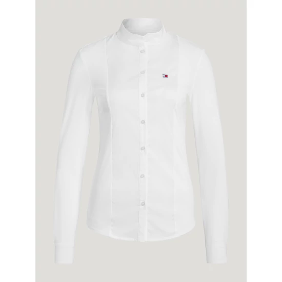 Tommy Hilfiger New Jersey hosszú ujjú versenying FEHÉR
