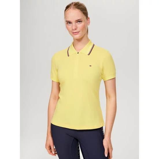 Tommy Hilfiger Camden galléros póló CITRONELLA
