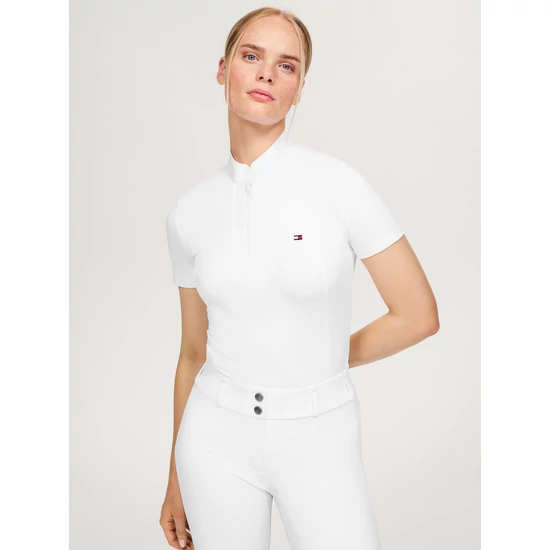 Tommy Hilfiger Avon rövid ujjú versenying FEHÉR