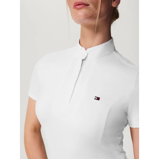 Tommy Hilfiger Avon rövid ujjú versenying FEHÉR