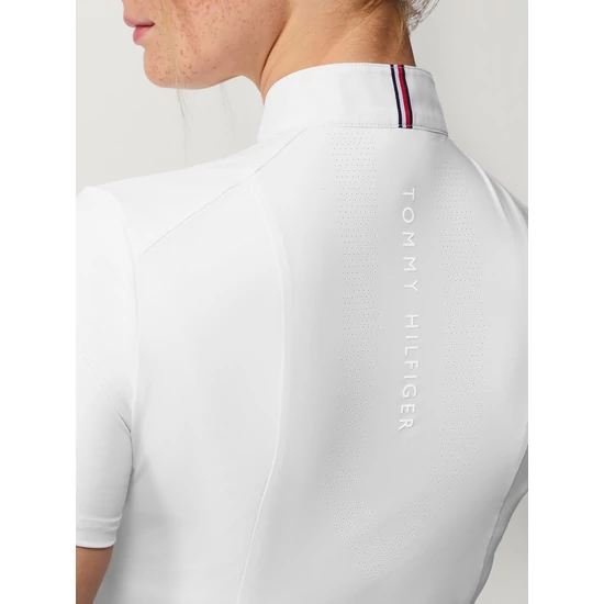 Tommy Hilfiger Avon rövid ujjú versenying FEHÉR