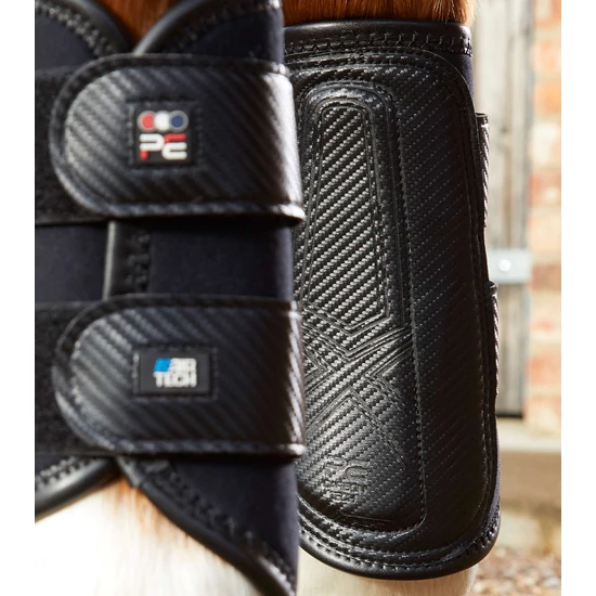 Premier Equine Carbon Air-Tech Double Locking lábvédő