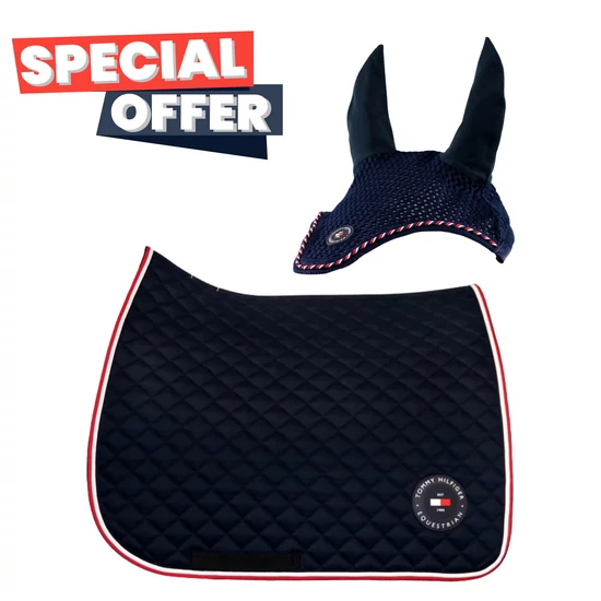 Tommy Equestrian Global díjlovas szett SÖTÉTKÉK