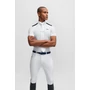 Kép 5/5 - Boss Equestrian Signature Polo öv SÖTÉTKÉK