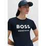 Kép 4/5 - Boss Equestrian Maya női póló FEKETE