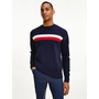 Kép 2/5 - Tommy Hilfiger kerek nyakú férfi pulóver