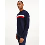 Kép 4/5 - Tommy Hilfiger kerek nyakú férfi pulóver