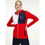 Kép 3/5 - Tommy Hilfiger karcsúsított, kapucnis női cipzáros pulóver